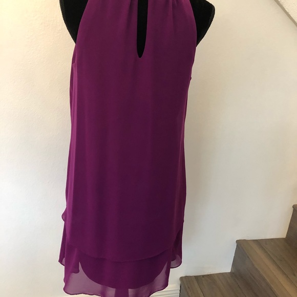Fuscia layered party dress! - Picture 7 of 8